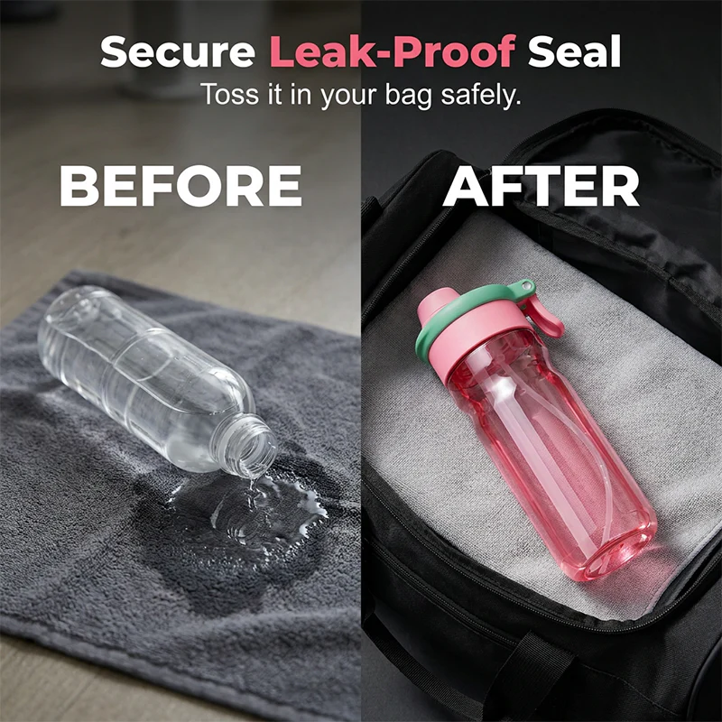 2-in-1 Mist & Sip Sports Water Bottle - Image 4