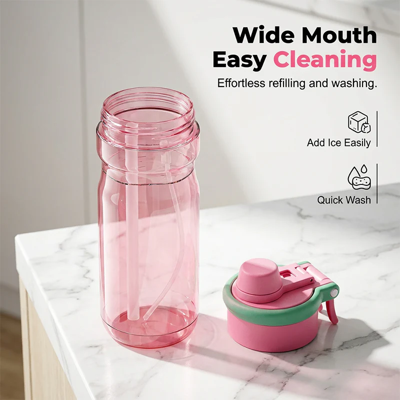 2-in-1 Mist & Sip Sports Water Bottle - Image 5