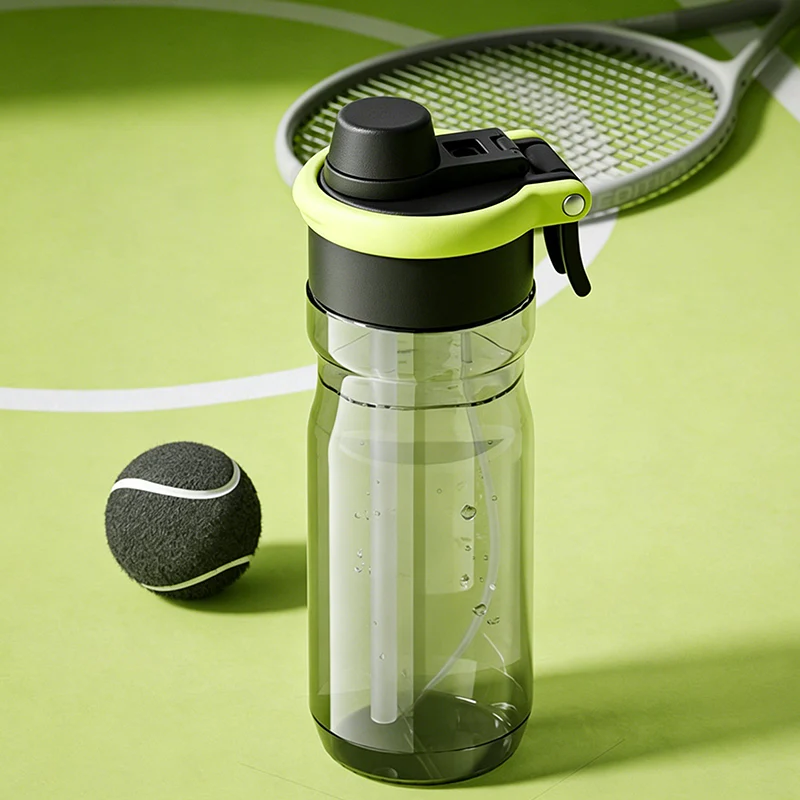 2-in-1 Mist & Sip Sports Water Bottle - Image 9