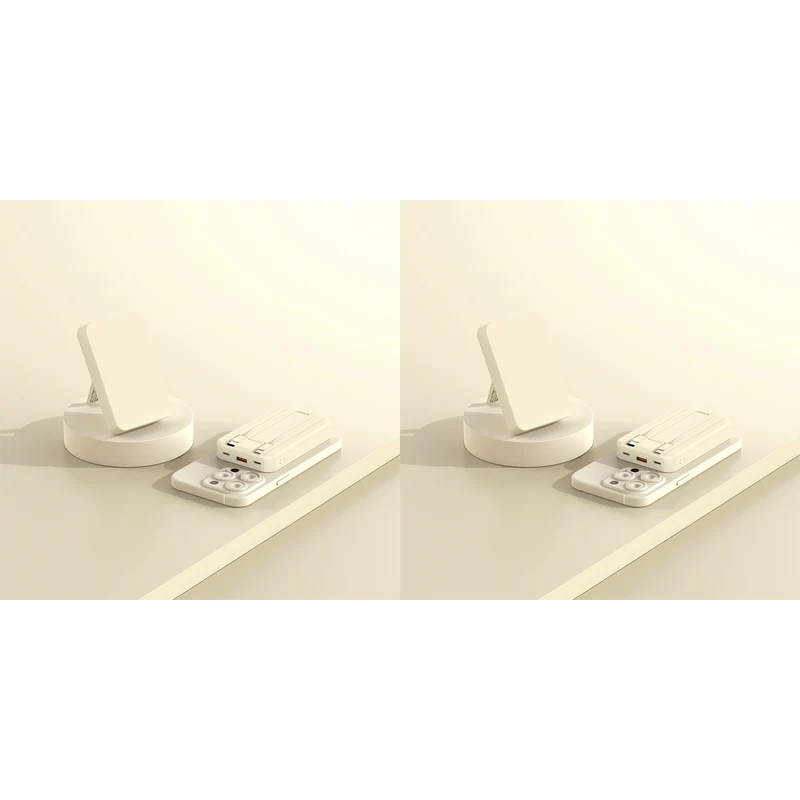 3-in-1 Magnetic Wireless Power Bank with Dual Cables - Image 13