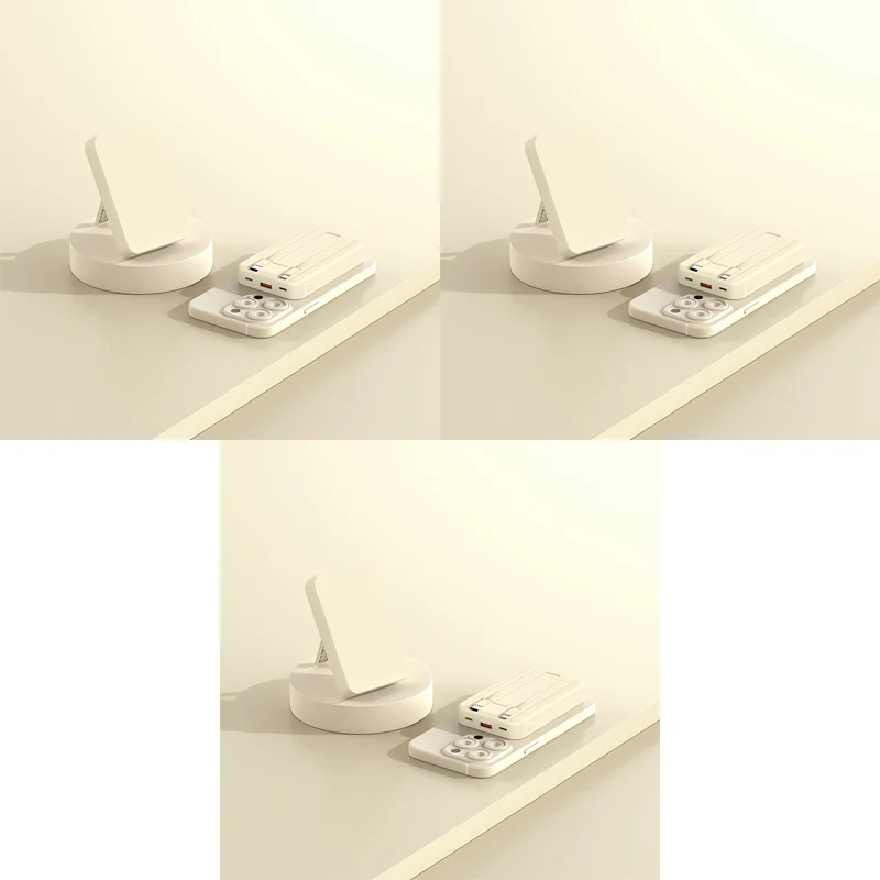 3-in-1 Magnetic Wireless Power Bank with Dual Cables - Image 14