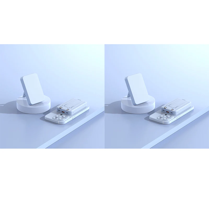 3-in-1 Magnetic Wireless Power Bank with Dual Cables - Image 16