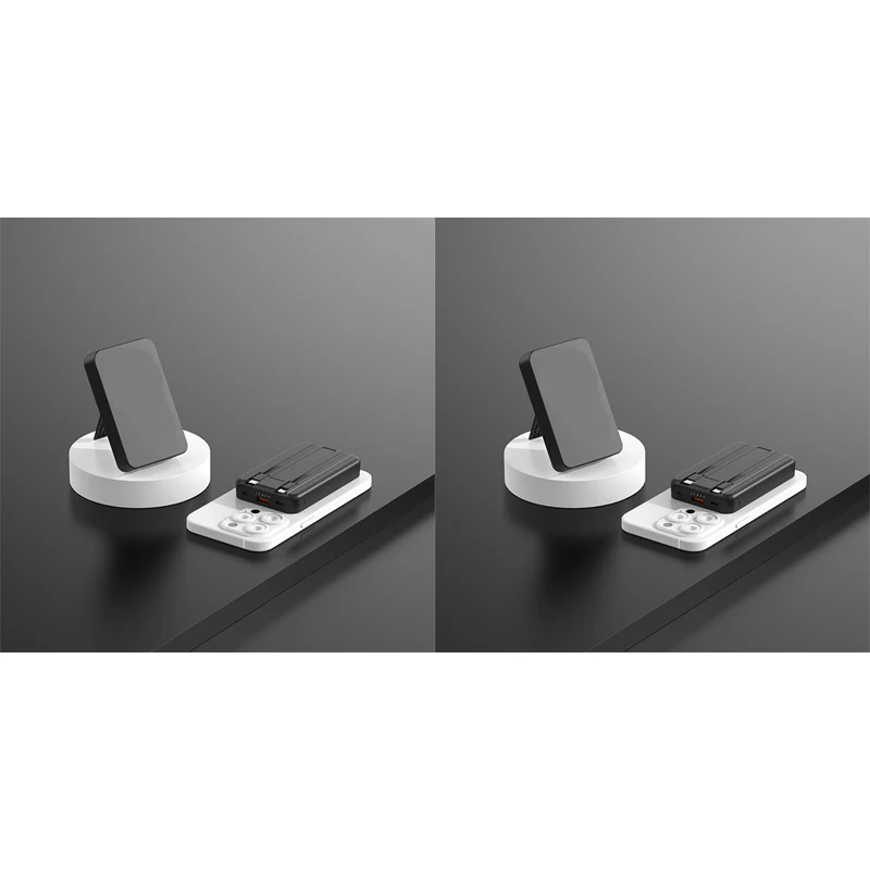 3-in-1 Magnetic Wireless Power Bank with Dual Cables - Image 19