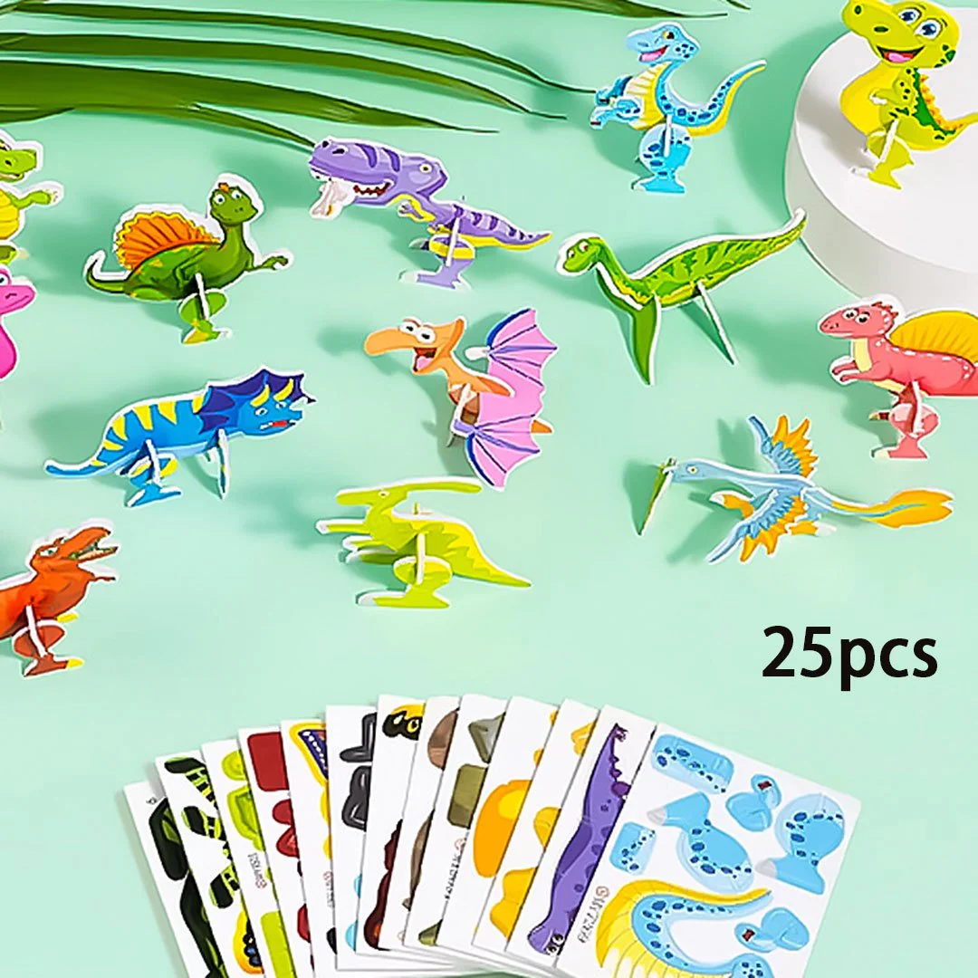 🏆 Last Day Special Price £9.99 ! 🧩Educational 3D Cartoon Puzzle - 57 Interlocking Pieces with Vibrant Characters for Creative Learning 🎨👧 - Image 11