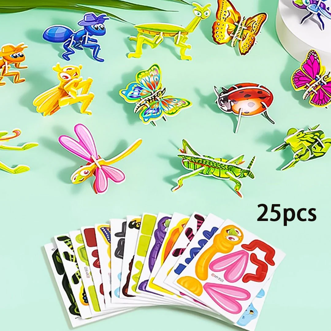 🏆 Last Day Special Price £9.99 ! 🧩Educational 3D Cartoon Puzzle - 57 Interlocking Pieces with Vibrant Characters for Creative Learning 🎨👧 - Image 13