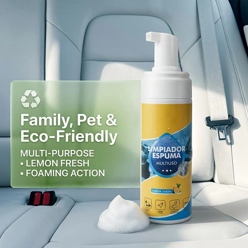 🏆LAST DAY SALE 49% OFF🔥4-in-1 Multi-Enzyme Foam Cleaner – Deep Clean Car, Kitchen, Bathroom & Sofa - Image 5