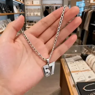 67 Number Pendant Necklace – A Statement Piece for Every Fashionista - Image 2