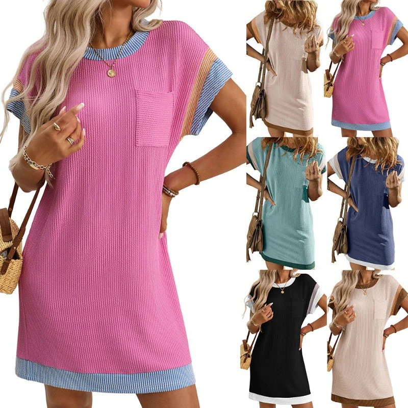 💥Last Day Special Sale 50% OFF💝✨Women's T-Shirt A-Line Mini Dress