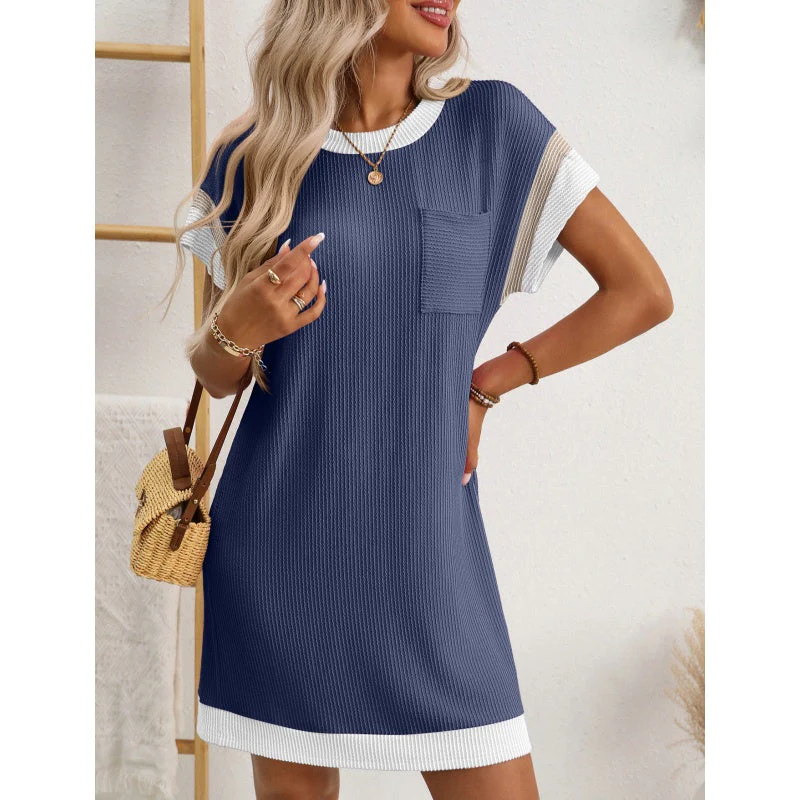 💥Last Day Special Sale 50% OFF💝✨Women's T-Shirt A-Line Mini Dress - Image 14