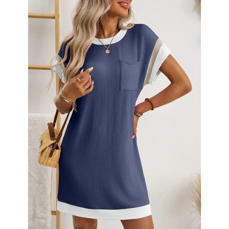 💥Last Day Special Sale 50% OFF💝✨Women's T-Shirt A-Line Mini Dress - Image 15