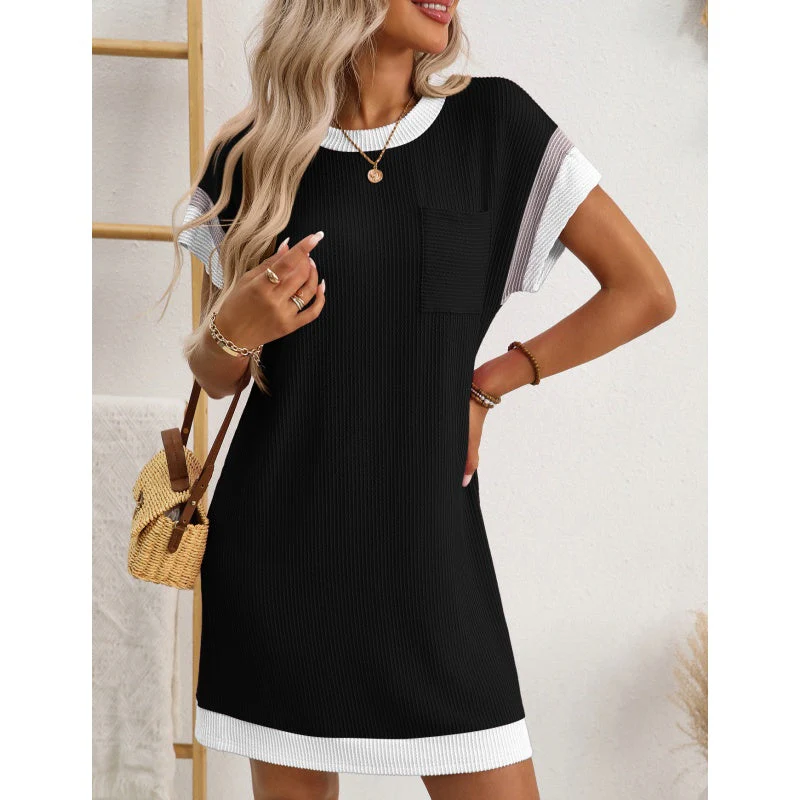 💥Last Day Special Sale 50% OFF💝✨Women's T-Shirt A-Line Mini Dress - Image 20