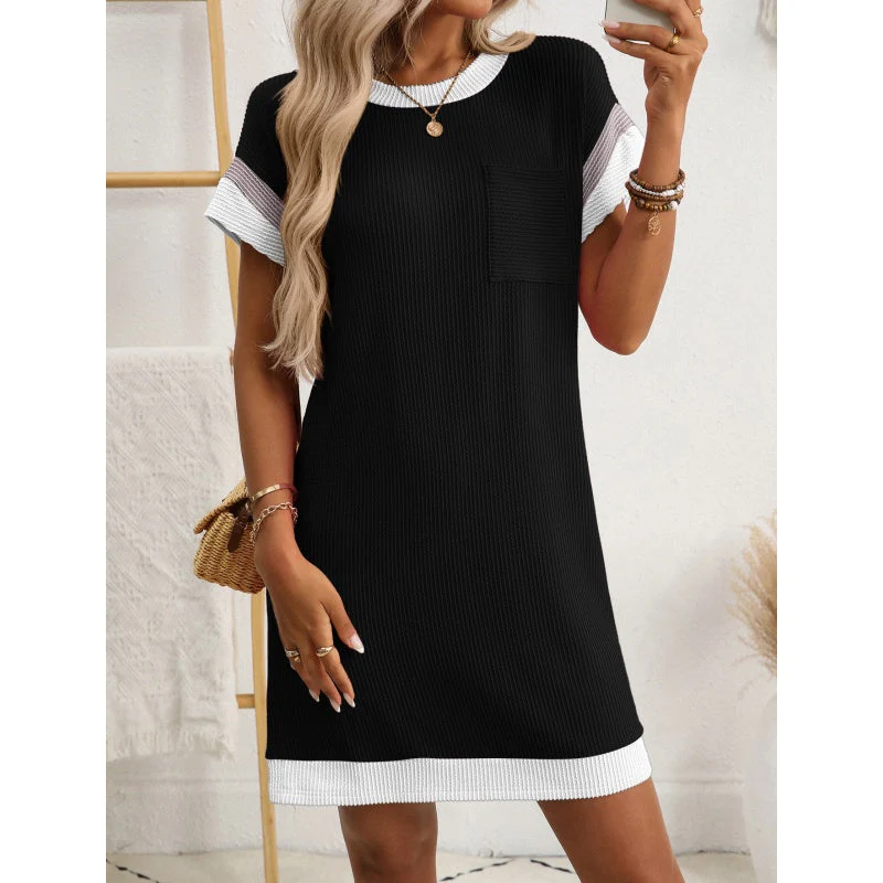💥Last Day Special Sale 50% OFF💝✨Women's T-Shirt A-Line Mini Dress - Image 21
