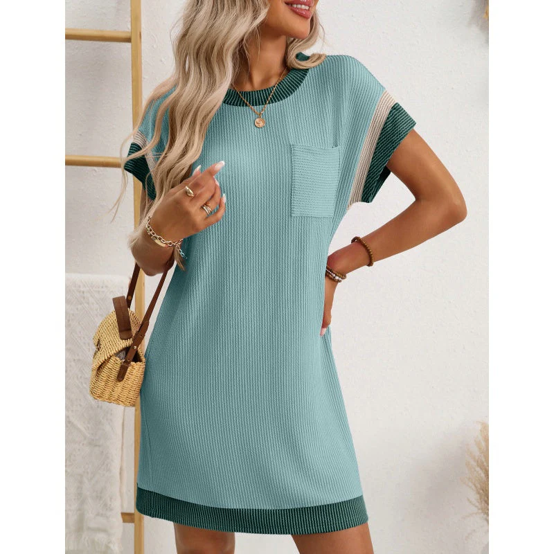 💥Last Day Special Sale 50% OFF💝✨Women's T-Shirt A-Line Mini Dress - Image 5