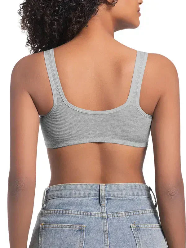 ❤️Adjustable Front Closure Push-Up Bra Wire-Free, Seamless & Side Support for Daily Wear, Spring-Summer Comfort - Image 6