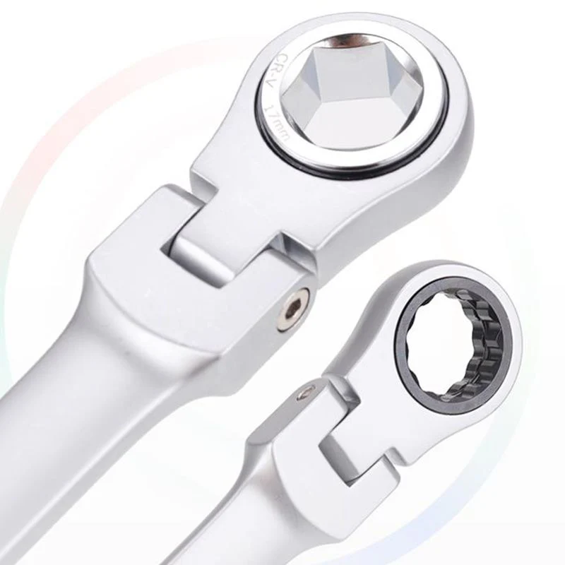 15pcs Adjustable Ratchet Wrench Kit - Image 5