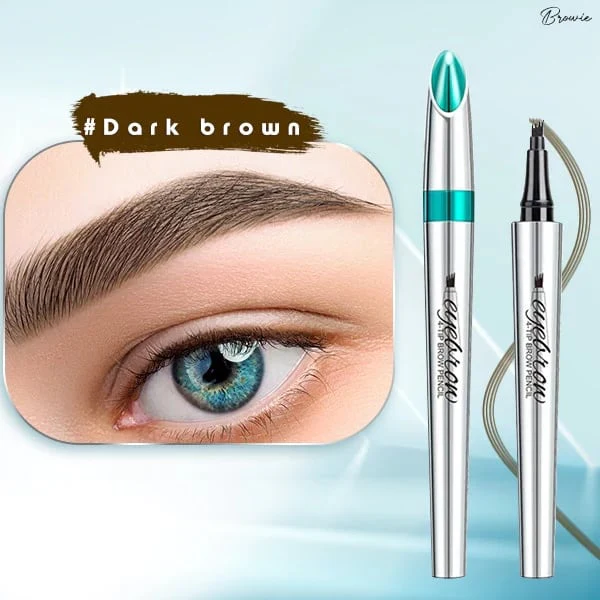 ✨ BUY 1 GET 1 FREE + 50% OFF! 🥳💞50K+ SOLD!💥🖌️3D Microblading Eyebrow Pencil – 4-prong tip creates natural hair-like strokes. Waterproof, smudge-proof & lasts 24h. 💕🎁 - Image 8