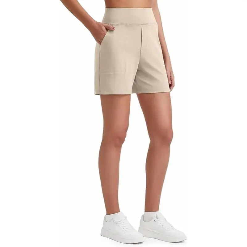 ⏳HOT SALE 49% OFF🔥 Women's High-Waist Bermuda Shorts with Pockets 🎯 | Running Yoga Casual Activewear 😎 | Buy 2 FREE Shipping – UK Stock! 🇬🇧 - Image 5