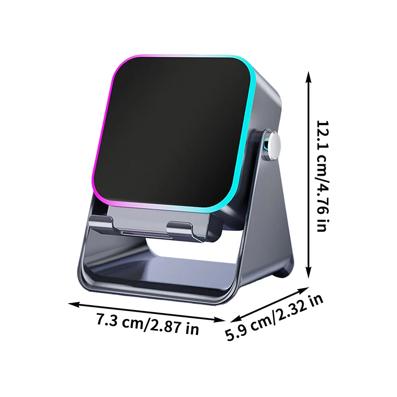 ⏰Limited-time 50% off sale🎵5-in-1 Wireless Induction Bluetooth Speaker with Adjustable Phone Stand - Image 9