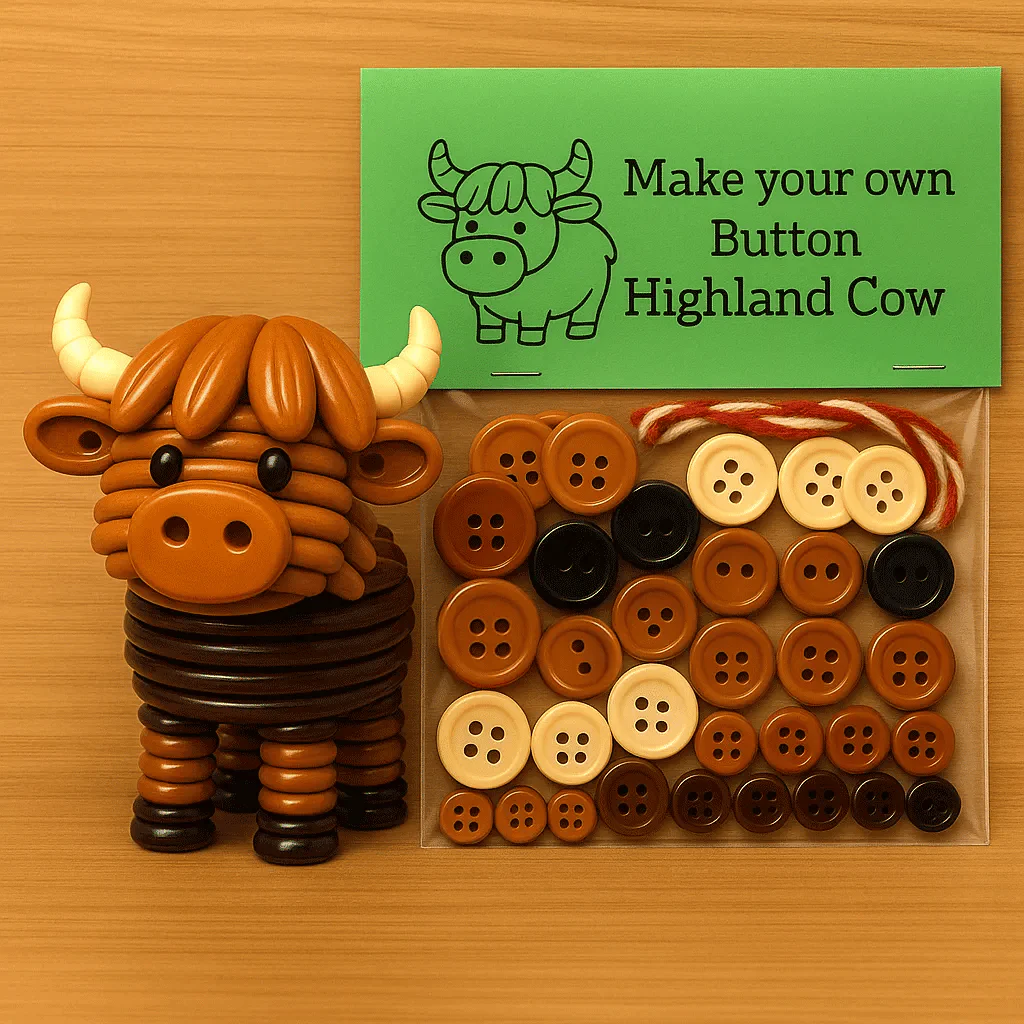 ⏰Last Day Promotion: BUY 2 GET 1 FREE✨DIY Button Animal Ornaments - Image 2