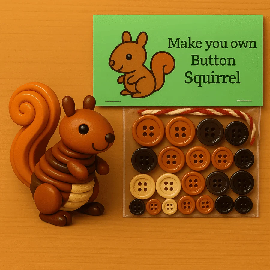 ⏰Last Day Promotion: BUY 2 GET 1 FREE✨DIY Button Animal Ornaments - Image 7