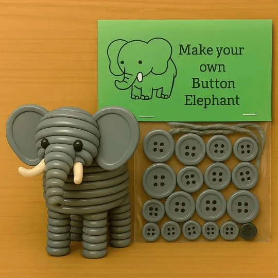⏰Last Day Promotion: BUY 2 GET 1 FREE✨DIY Button Animal Ornaments - Image 8