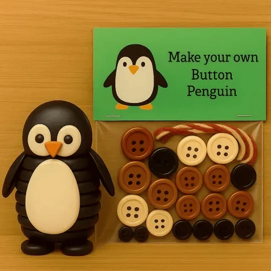 ⏰Last Day Promotion: BUY 2 GET 1 FREE✨DIY Button Animal Ornaments - Image 9