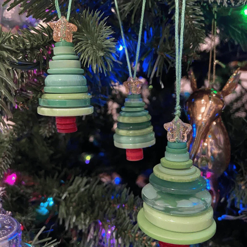 ⏰Last Day Promotion: BUY 2 GET 1 FREE✨DIY Button Ornament Kit🎅🎄 - Image 7