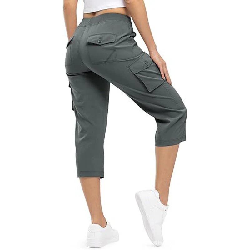 💥Limited-time 50% Off ✨Women's Lightweight Cargo Capris🌿 Adventure-Ready Comfort And Style 🌿 - Image 11