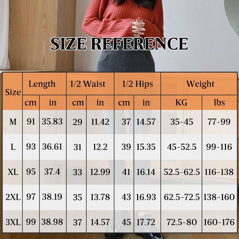 ❄️Winter New🔥Women’s Fashionable Thermal Cashmere Slim Pants - Image 2