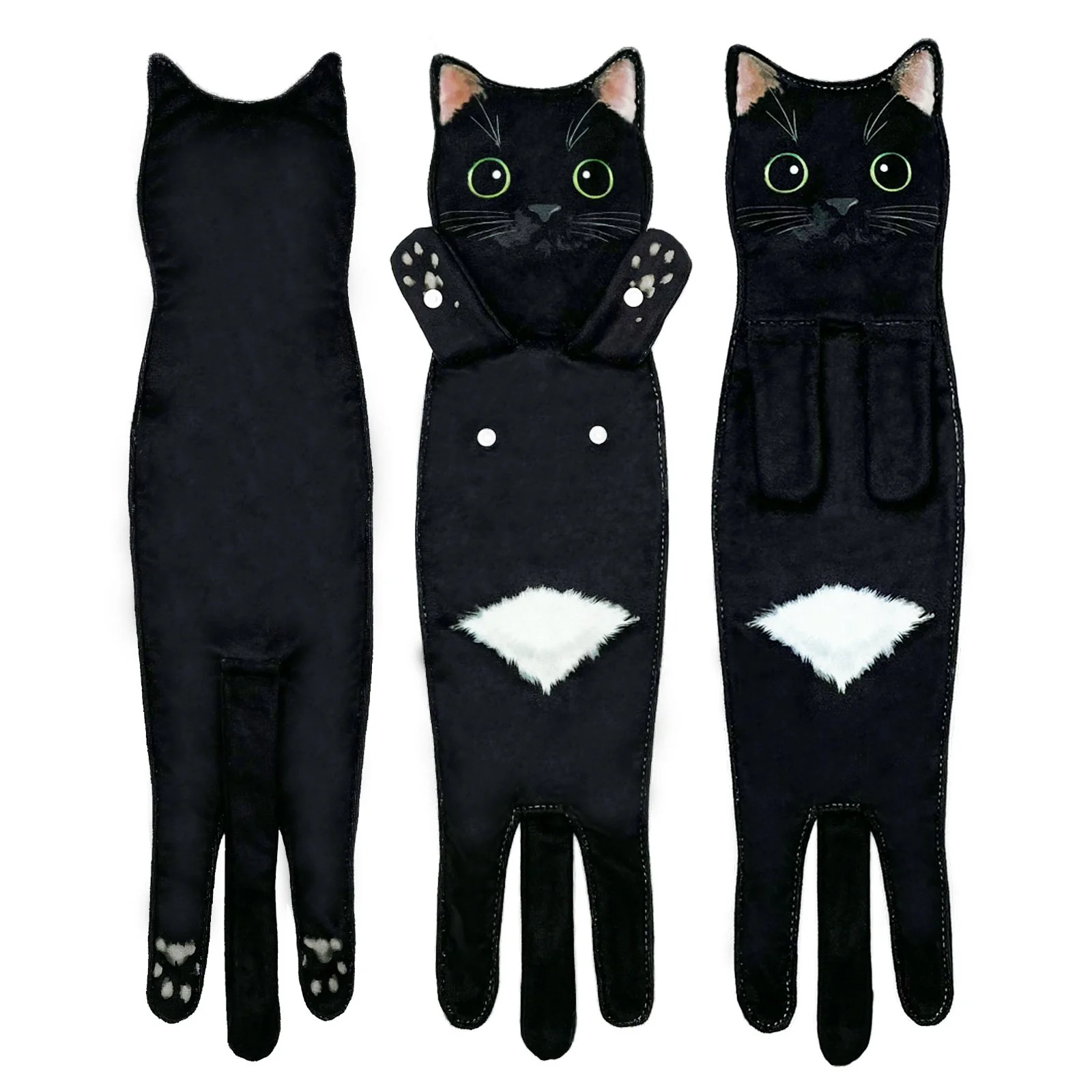 🐱Last Day Special Price!!🎅 Funny Cat Hand Towels - Image 10