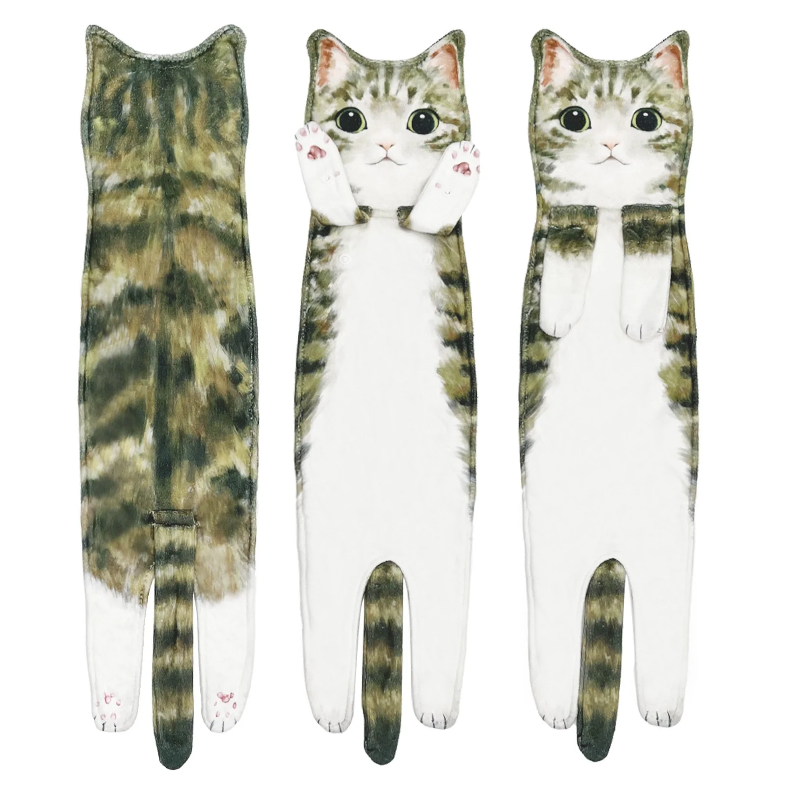🐱Last Day Special Price!!🎅 Funny Cat Hand Towels - Image 14