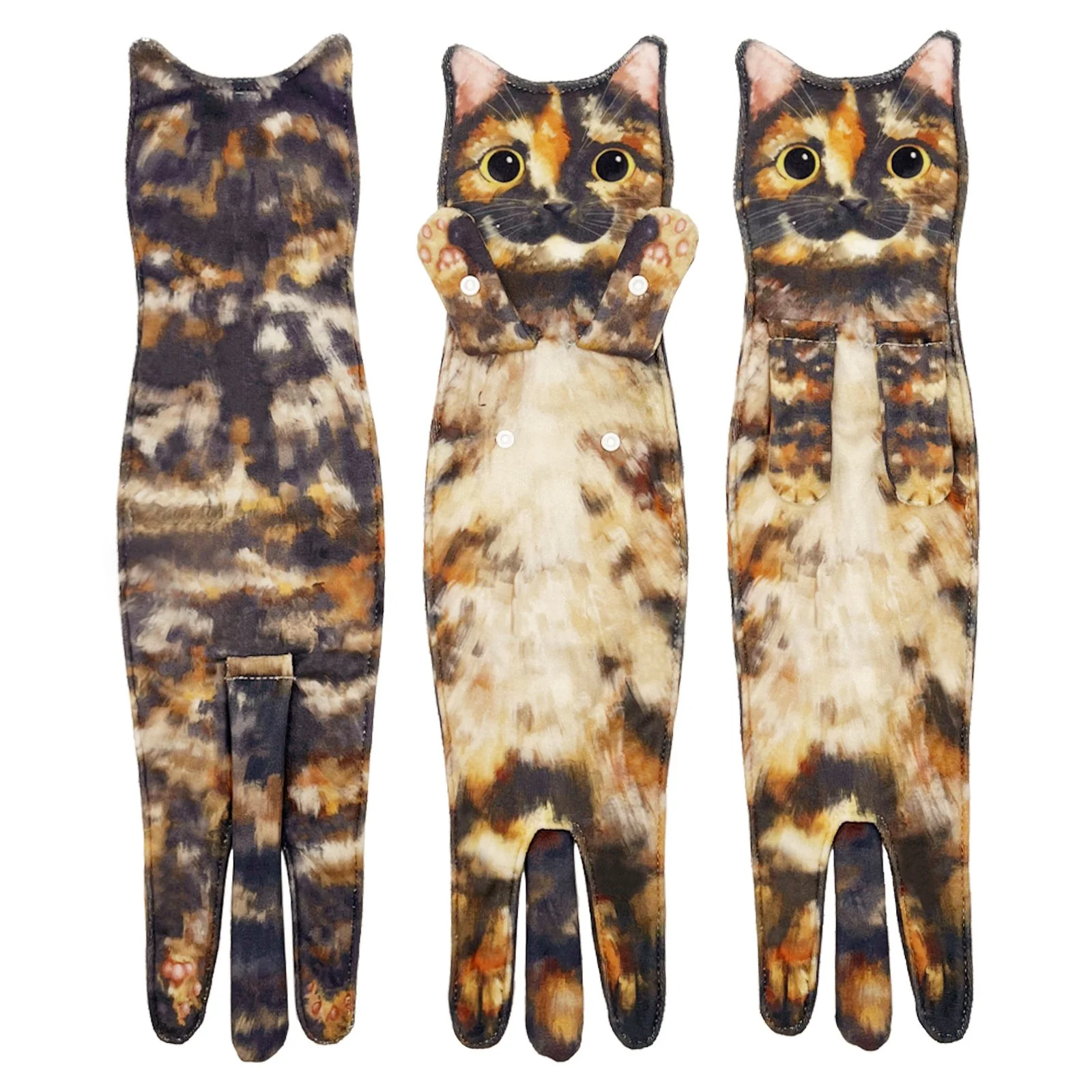🐱Last Day Special Price!!🎅 Funny Cat Hand Towels - Image 16