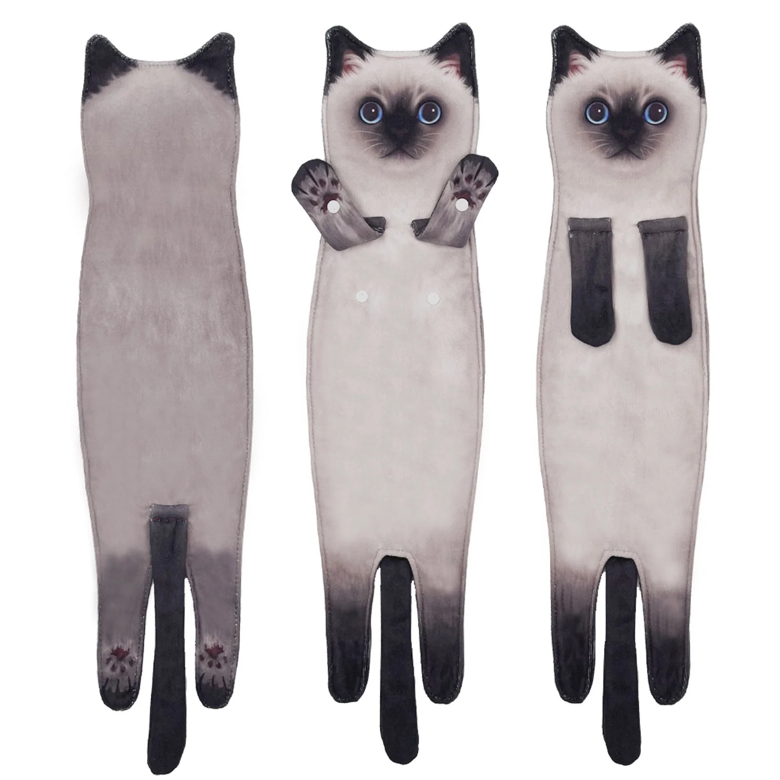🐱Last Day Special Price!!🎅 Funny Cat Hand Towels - Image 8