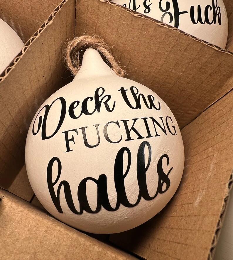 🎄 Early Christmas Sale 🎁Christmas Funny Offensive Bauble-Rude Baubles - Image 8