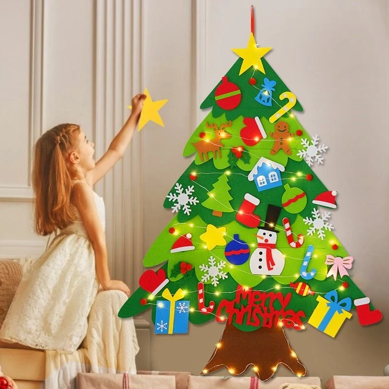 🎄Christmas Promotion 49% OFF🎁DIY Felt Christmas Tree Set - Image 4