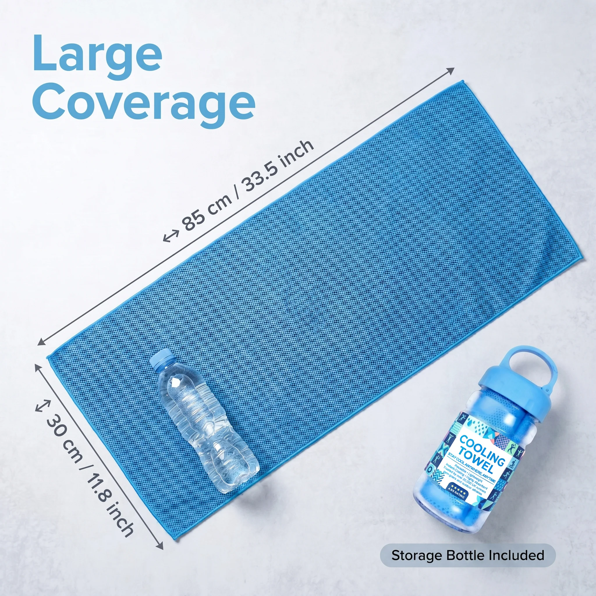 ⏰Last Day Buy 1 Get 1 Free❄💦Cold Sweat Towel You Can Use Anywhere, Anytime! Reusable Soft Absorbent Cooling Portable– UK Ready! 🇬🇧 - Image 6