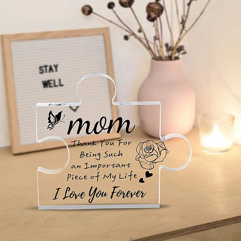 💕Mother's Day Special Sale-£6.99!!💐Crystal Clear Acrylic Thank You Gift for Loved Ones - Image 10