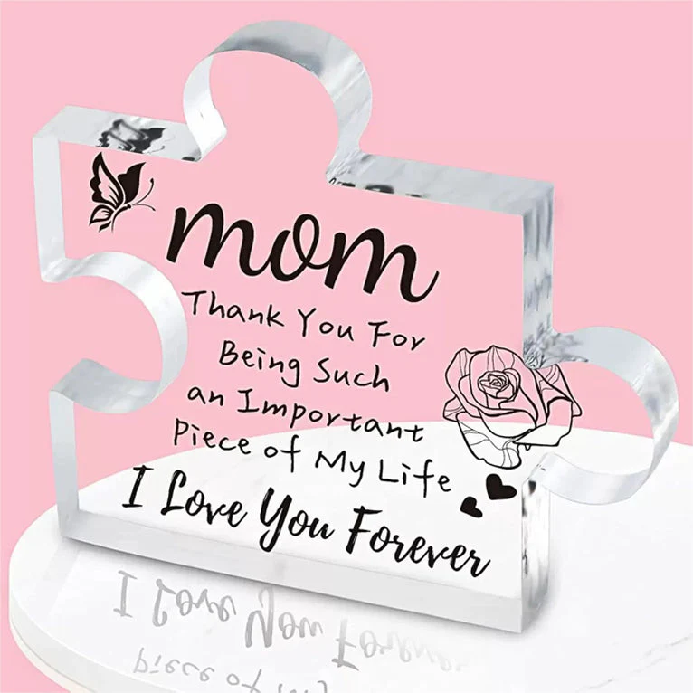 💕Mother's Day Special Sale-£6.99!!💐Crystal Clear Acrylic Thank You Gift for Loved Ones - Image 16