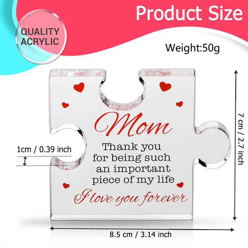 💕Mother's Day Special Sale-£6.99!!💐Crystal Clear Acrylic Thank You Gift for Loved Ones - Image 17