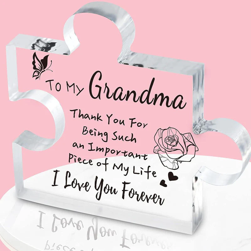 💕Mother's Day Special Sale-£6.99!!💐Crystal Clear Acrylic Thank You Gift for Loved Ones - Image 18