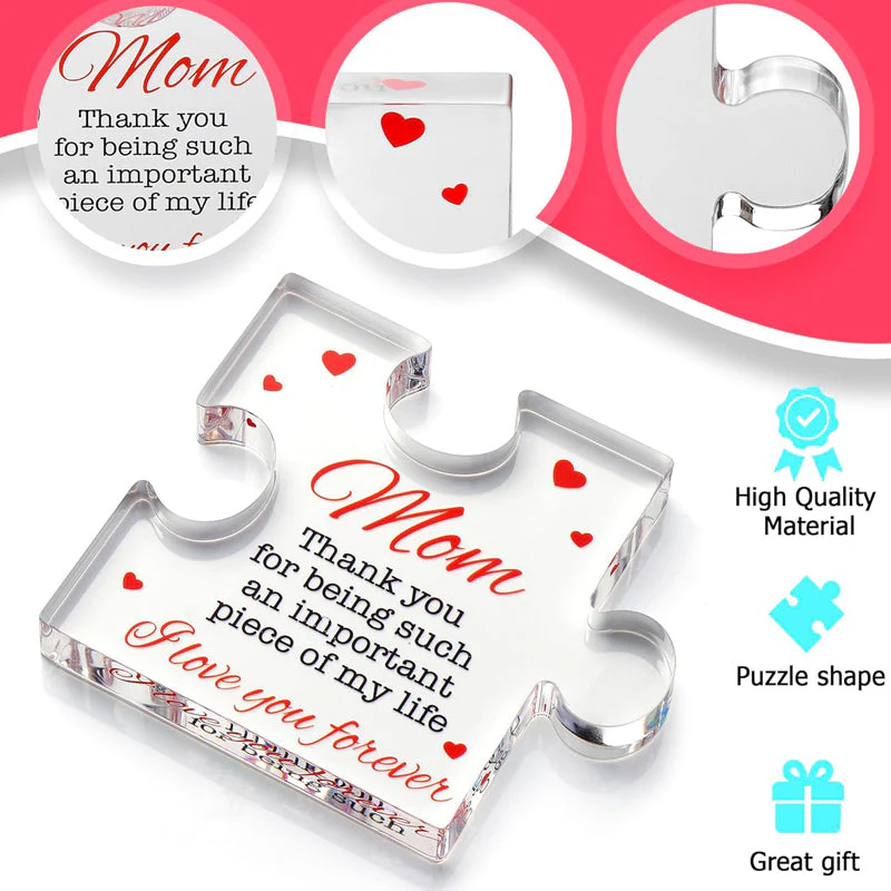 💕Mother's Day Special Sale-£6.99!!💐Crystal Clear Acrylic Thank You Gift for Loved Ones - Image 2