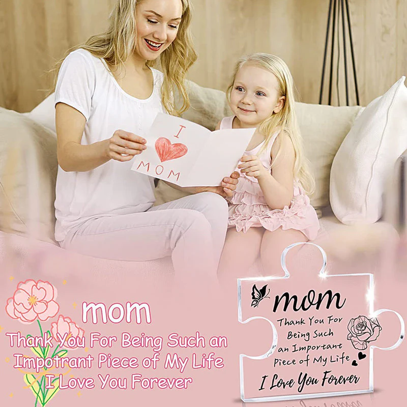 💕Mother's Day Special Sale-£6.99!!💐Crystal Clear Acrylic Thank You Gift for Loved Ones - Image 8