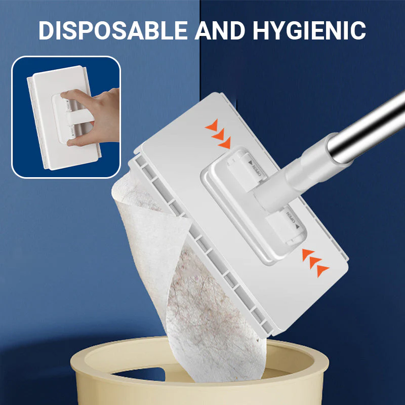 🔥Last Day Sales 70% OFF🔥Disposable Dust Mop with 4 Reusable Cloths - Image 3