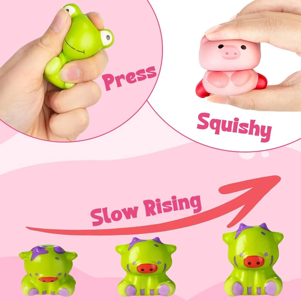 🔥Last Day Special Price £9.99!!⚡50K+ SOLD🎁12/24PCS Easter Eggs Prefilled Slow Rising Squishy Toys - Image 10
