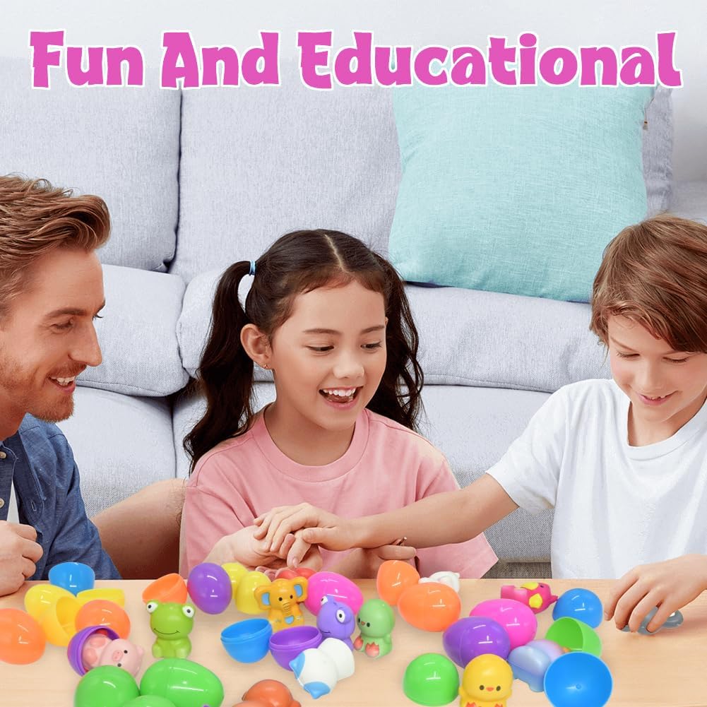 🔥Last Day Special Price £9.99!!⚡50K+ SOLD🎁12/24PCS Easter Eggs Prefilled Slow Rising Squishy Toys - Image 5