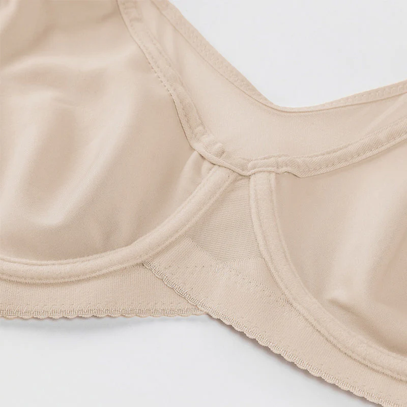 💗LAST DAY SPECIAL PRICE £8.99💐Women's Elegant Sheer Full Coverage Plus Size Bra - Image 18