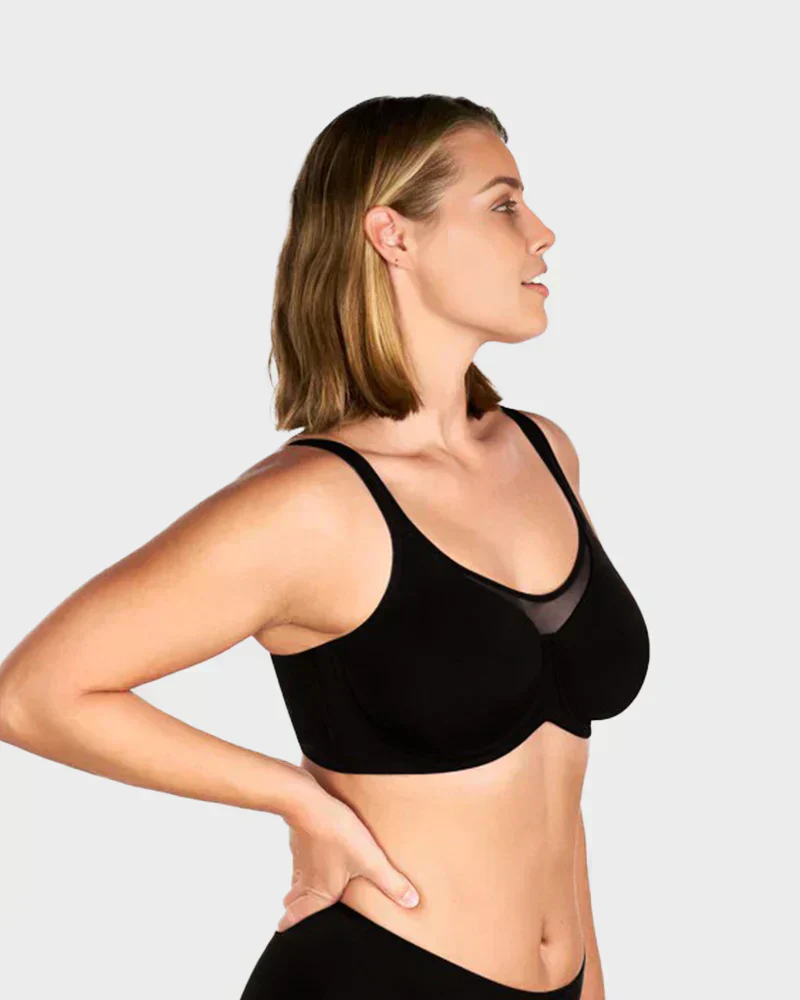 💗LAST DAY SPECIAL PRICE £8.99💐Women's Elegant Sheer Full Coverage Plus Size Bra - Image 7