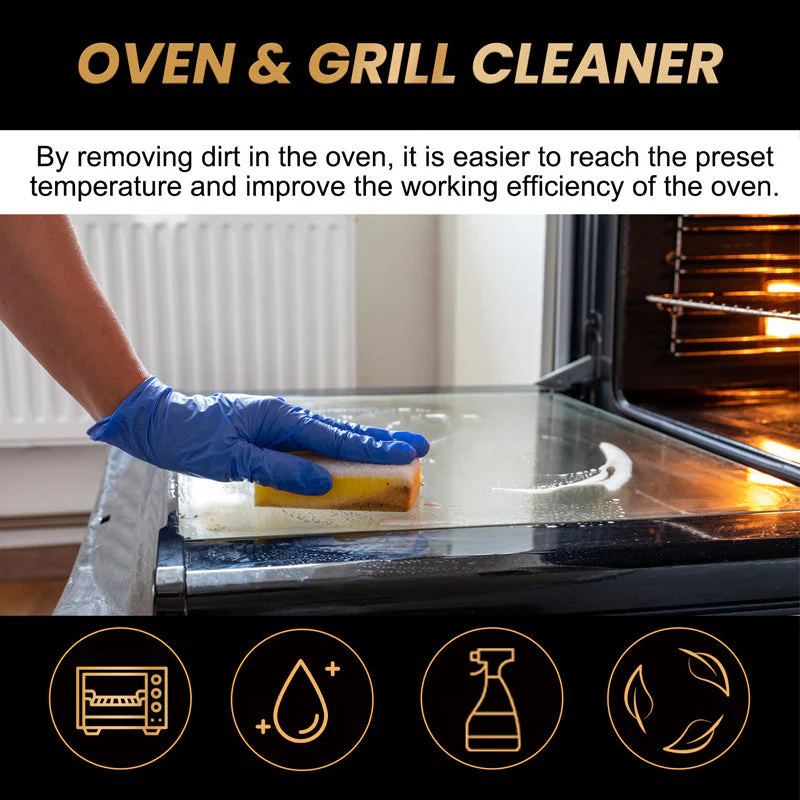 🏆LAST DAY SALE: BUY 2 GET 1 FREE!🏆#1 Best Seller⚡Oven & Grill Cleaner Spray✨ - Image 2