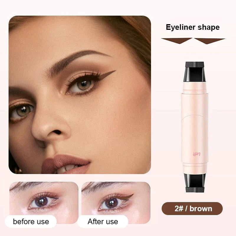 🏆BUY 1 GET 1 FREE✨Quick dry smudge proof liquid liner long lasting lazy makeup tool💖 - Image 3