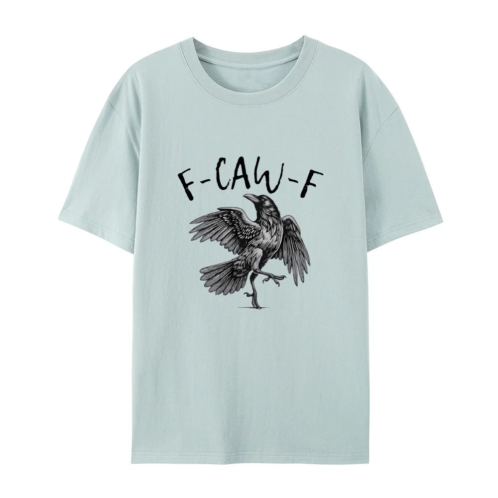 🏆LAST DAY SALE: Only £10.99!!🔥 Humorous Crow Graphic T-Shirt – Say It With a Caw! - Image 17